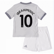 Manchester United Fotbollströjor Barn 2017-18 Zlatan Ibrahimovic 10 Tredje Matchtröja..